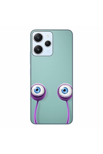 OEM Husa compatibila cu Xiaomi Redmi 12 4G Silicon Gel Tpu Model Snail Eyes