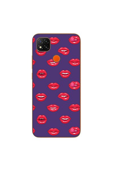 OEM Case compatible with Xiaomi Redmi 9C, 9C NFC Silicone Gel Tpu Model Lips ...