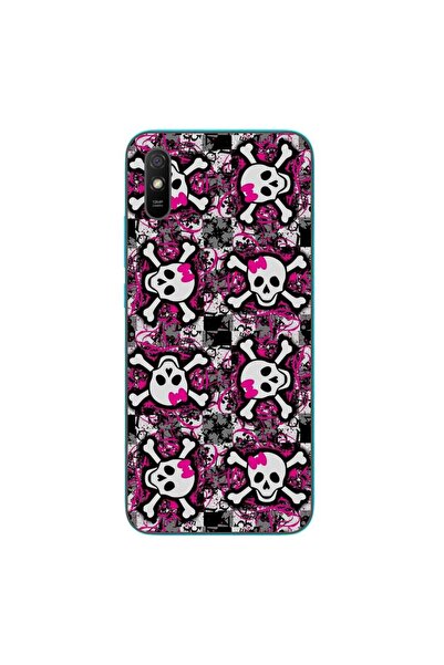 OEM Husa compatibila cu Xiaomi Redmi 9A Silicon Gel Tpu Model Pop Art Skeleton