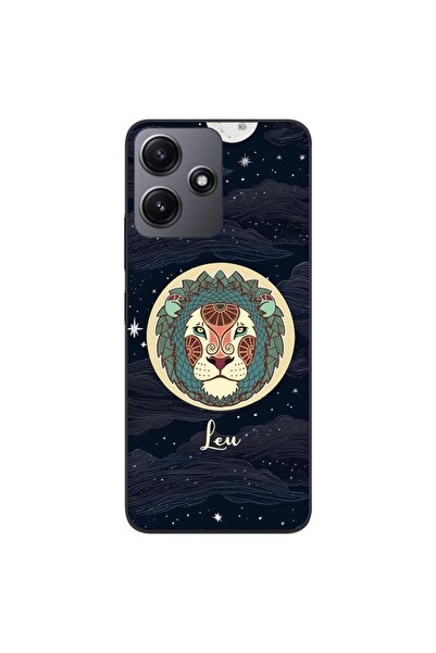 OEM Θήκη συμβατή με Xiaomi Redmi 12 5G Σιλικόνης TPU με σχέδιο Ωροσκόπιο Λέων