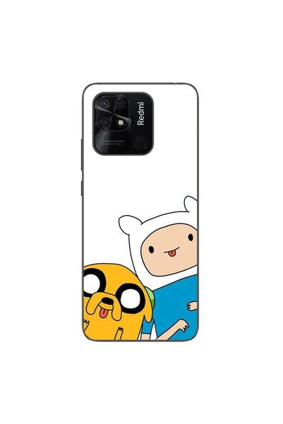 OEM Husa compatibila cu Xiaomi Redmi 10C Silicon Gel Tpu Model Finn and Jake ...