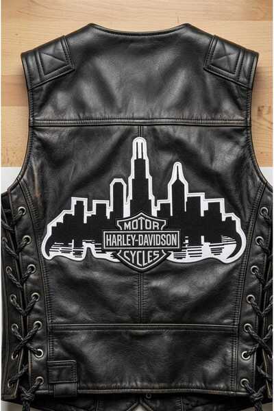 Özden Nakış Large Size Harley Back Patch