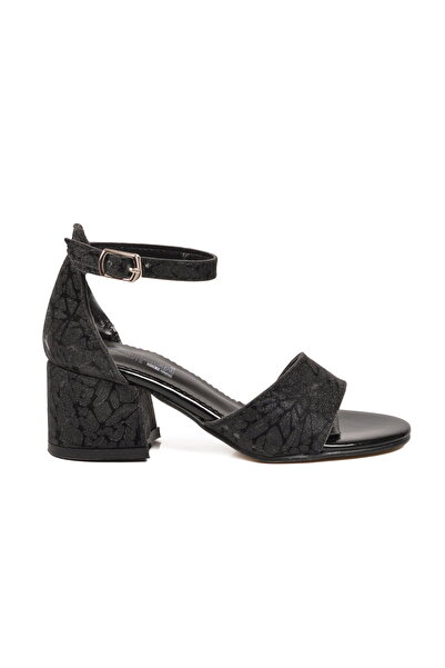 AYAKMOD Black Girls' Heeled Sandals 26A99 F
