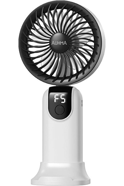 ROBEVE Auhma AUFN19 5 Kademeli Güçlü El Fanı Mini Fan – Şarjlı Taşınabilir Mi...