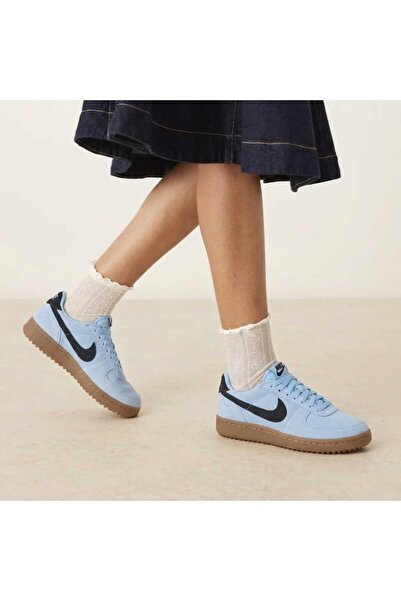 Nike Field General Suede Kadın Mavi Günlük Stil Spor Ayakkabı (Blue Sport )