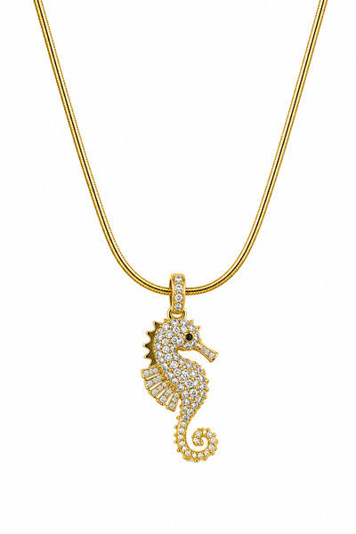 Jack Ferrero Women's colorfast steel necklace 50cm