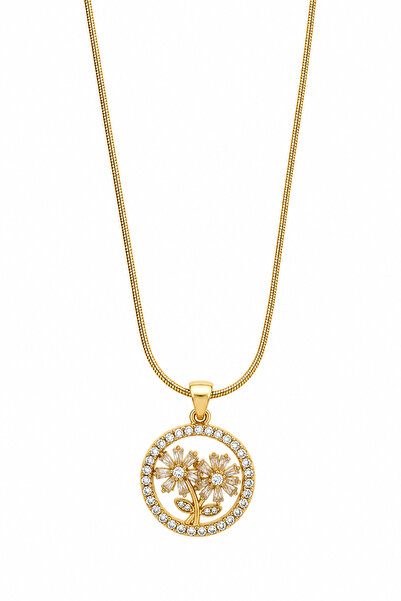 Jack Ferrero Women's colorfast steel necklace 50cm
