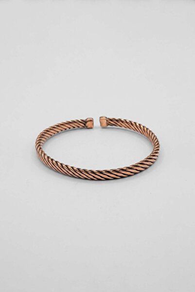 ablukaonline Unisex Handmade Copper Elegant Spiral Bracelet Copper