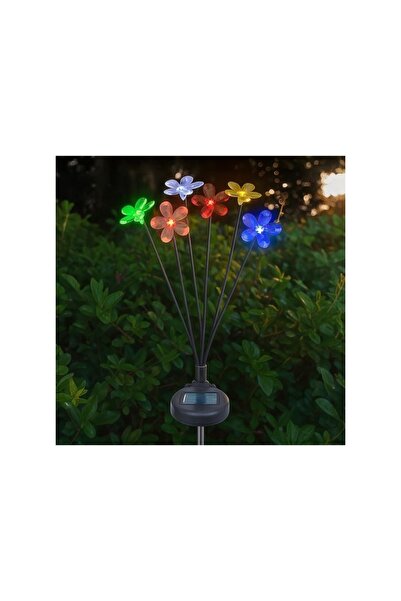 OEM Lampă solară LED pentru grădină, multicoloră, 73cm, stick exterior, fără ...