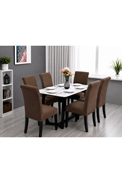 Lenjeria Pufoasa 6-piece chair cover, Lycra