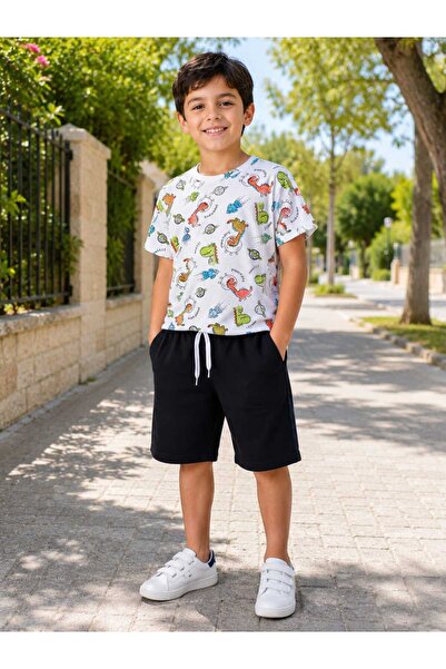neocotton Set pentru copii Capri, tricou imprimat din bumbac