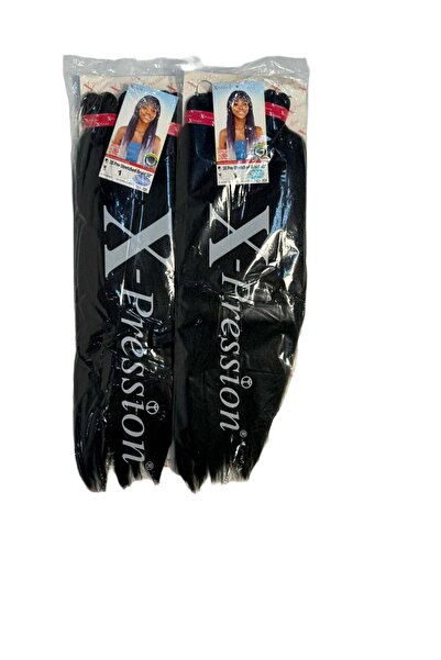 X-Pression Xpression pre-stretched Color Black