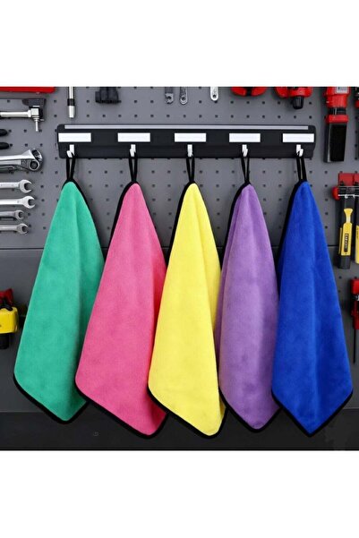 MASIA 5-Piece Ultra-Absorbent Microfiber Towels - Thick & Soft for Car Detail...