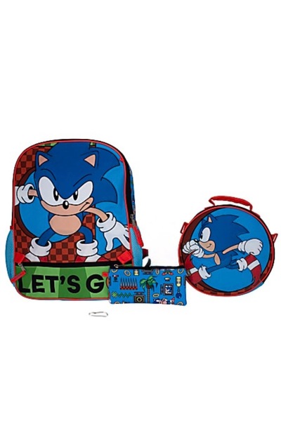 SEGA طقم حقيبة سونيك