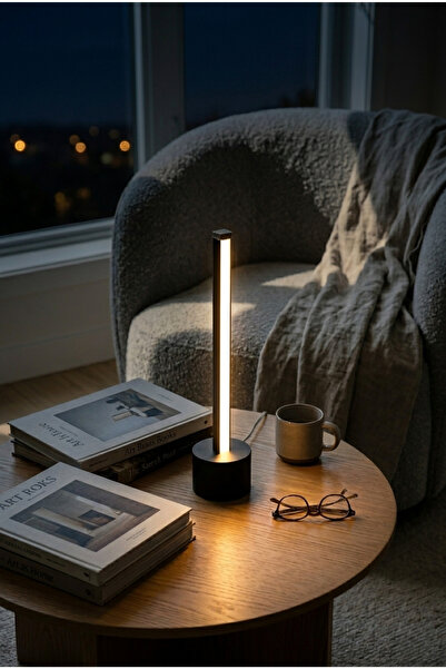 TrendDeco Usb Dikey Led Masa Lambası Günışığı Gece Lambası 27 cm