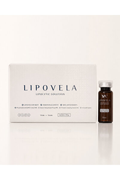 genel tr Lipovella vücut inceltme karın şekillendirme eritme 10 ml tek flakon...