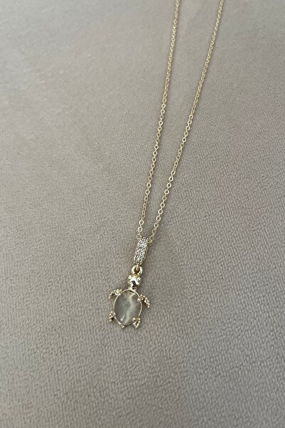 Asteria Jewelry Turtle Charm Summer Necklace