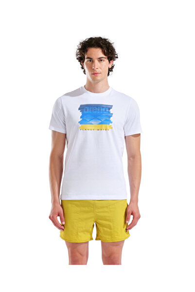 ARENA WATER PRINT ERKEK T-SHIRT 011001100