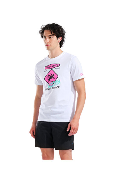 ARENA SLIPPERY SURFACE PRINT ERKEK T-SHIRT 011332100