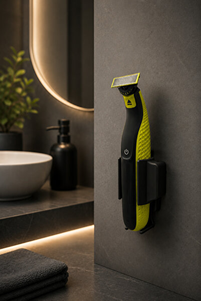 Arvella Studio Oneblade Compatible Wall-Mounted Shaver Stand |   Self-Tighten...