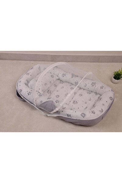 Star Kids Portable Baby Bed with Mosquito Net and Foldable Storage Bag