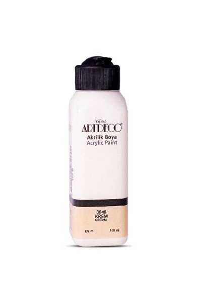 Artdeco Akrilik Boya 140 ml Krem - 4 adet