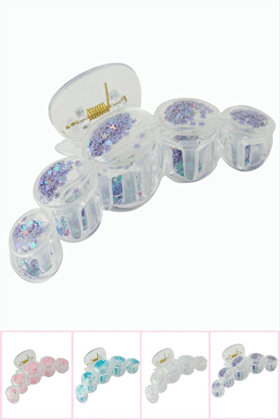 Eco Lounge Round Transparent Latch Buckle 8 cm