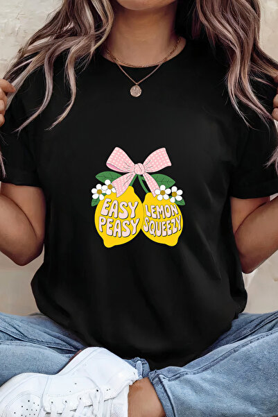 Sarah's Boutique Women's T-shirt – 100% cotton – Easy Peasy