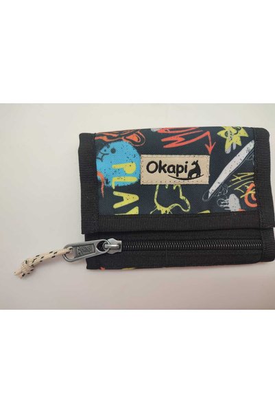 Okapi (OKP-117/AS) FERMUARLI CÜZDAN DESEN 10
