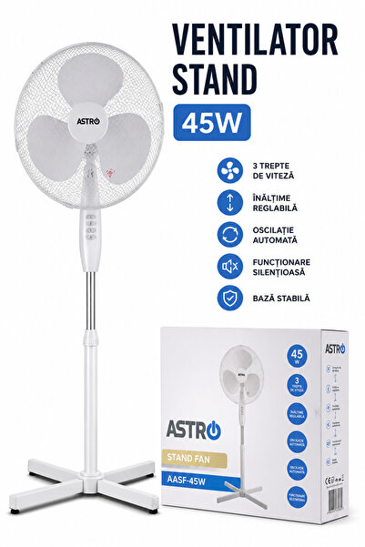 OEM HomeRoy – Floor Room Fan, 42W, 3 Speeds,