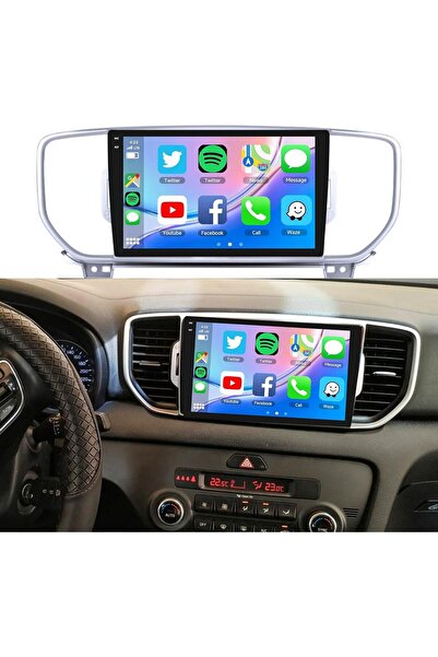 Carplayer Kia sportage android screen player model 2016-2022,6gb ram 128 gb r...