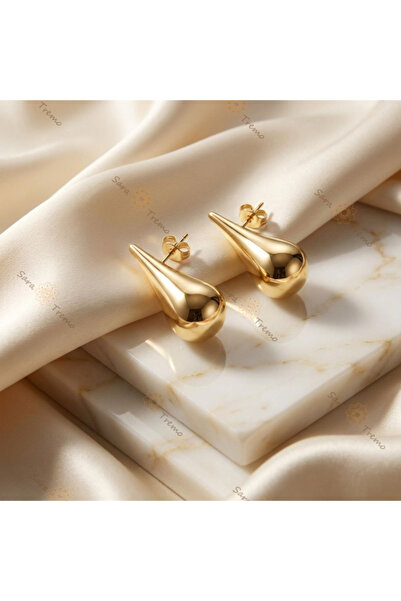 SaraTremo Distinguished Drop Earrings – 14K Plated Earrings