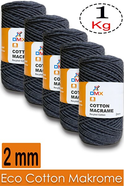 Diva İplik Dmx Bumbac Macrame (5x200 Gr) - Pachet de 5 - Culoare -2108
