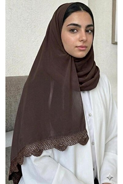 Veil Designer طرحة تركي بشغل اويه مع كوروشيه بقماش ياباني علي الطرفين المقاس ...