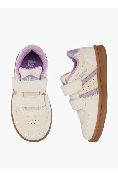 Lee Cooper حذاء رياضي للبنات بكعب عالٍ مزود بشريط لاصق