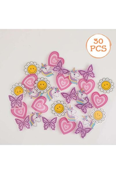 OEM Decorațiuni pentru Spițe Bicicletă, Multicolor, 30 bucăți, Accesorii Refl...