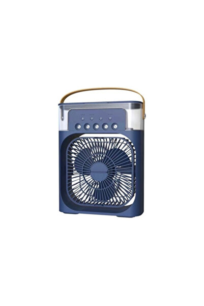 UNİBOX Portable fan, 4 in 1 air humidifier, blue LED aromatherapy lamp, Siurn...