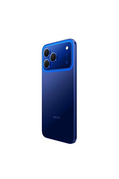 TECNO هاتف سبارك 50 الذكي، سعة تخزين 128 جيجابايت، ذاكرة وصول عشوائي 4 جيجابايت (قابلة للتوسيع حتى 12 جيجابايت)، يدعم شبكة الجيل الرابع LTE، باللون الأزرق الهالو - نسخة الشرق الأوسط