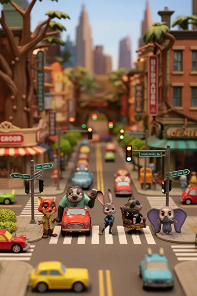 Miniso Disney Licensed Zootropolis Blind Box Figure – Surprise Collectible Box