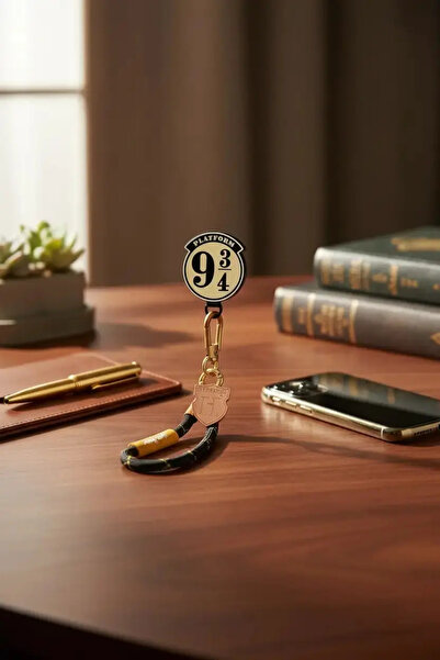 Miniso Harry Potter Licensed Nine Three Quarter Metal Badge Phone Lanyard 31 cm