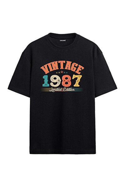 Colermi 1987 Vintage Echo Oversized T-Shirt