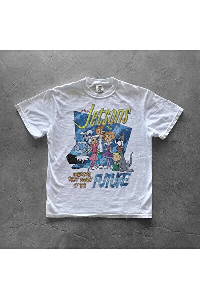 Grafftee Clothing Jetsons Printed Unisex Oversize T-Shirt