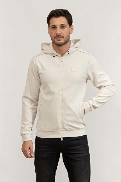 EA7 Erkek Kapüşonlu Sweatshirt Çok Renkli