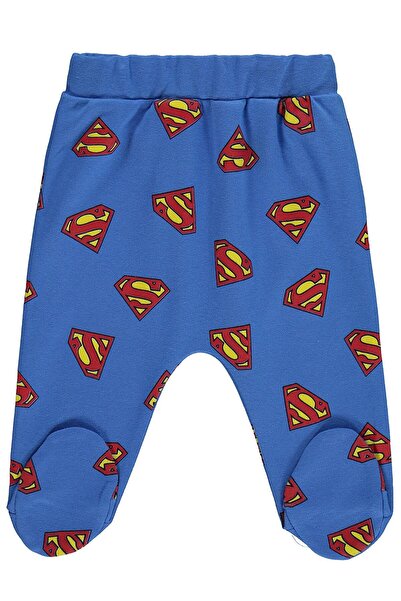 Civil Baby Superman Printed 1-9 Month Single Bottom Baby - Blue