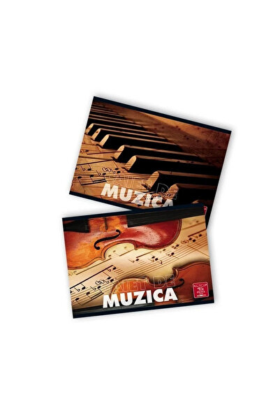PIGNA Set de 3 caiete muzicale, 24 de pagini