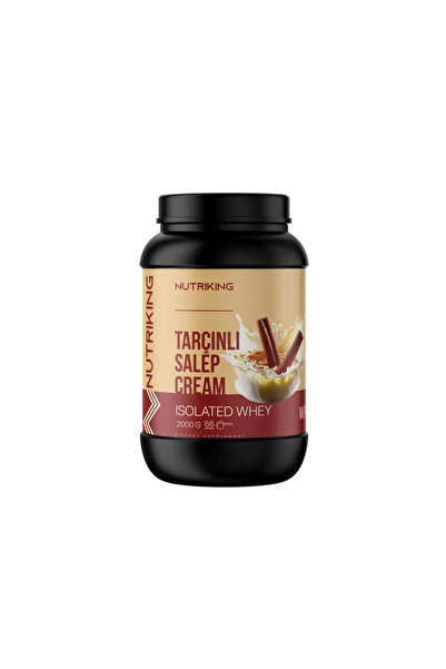 Nutriking Izole Whey Tarçınlı Salep Protein Tozu 2000G