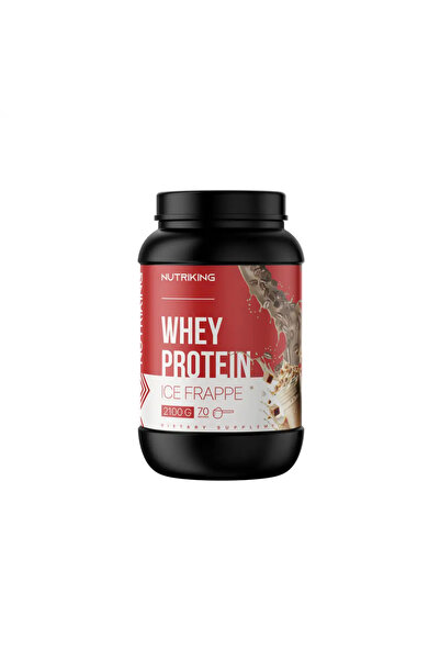 Nutriking Whey New Series Protein Powder 2100g 70 Servings Ice Frappe Flavored