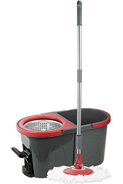 HOMEPRO Atrani mopping set Easy Wring & Clean spin mop & bucket mop set with ...