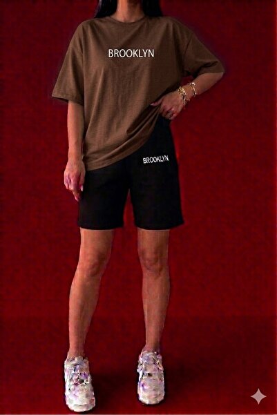 SILATU Brooklyn Printed Shorts-T-Shirt Set