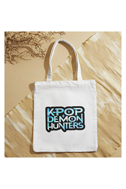 ALPŞAN TİCARET K-Pop Demon Hunters Printed Bag Huntrix Cloth Bag